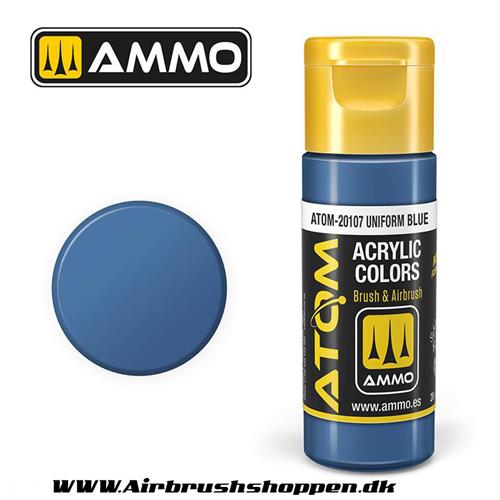 ATOM-20107 Uniform Blue  -  20ml  Atom color